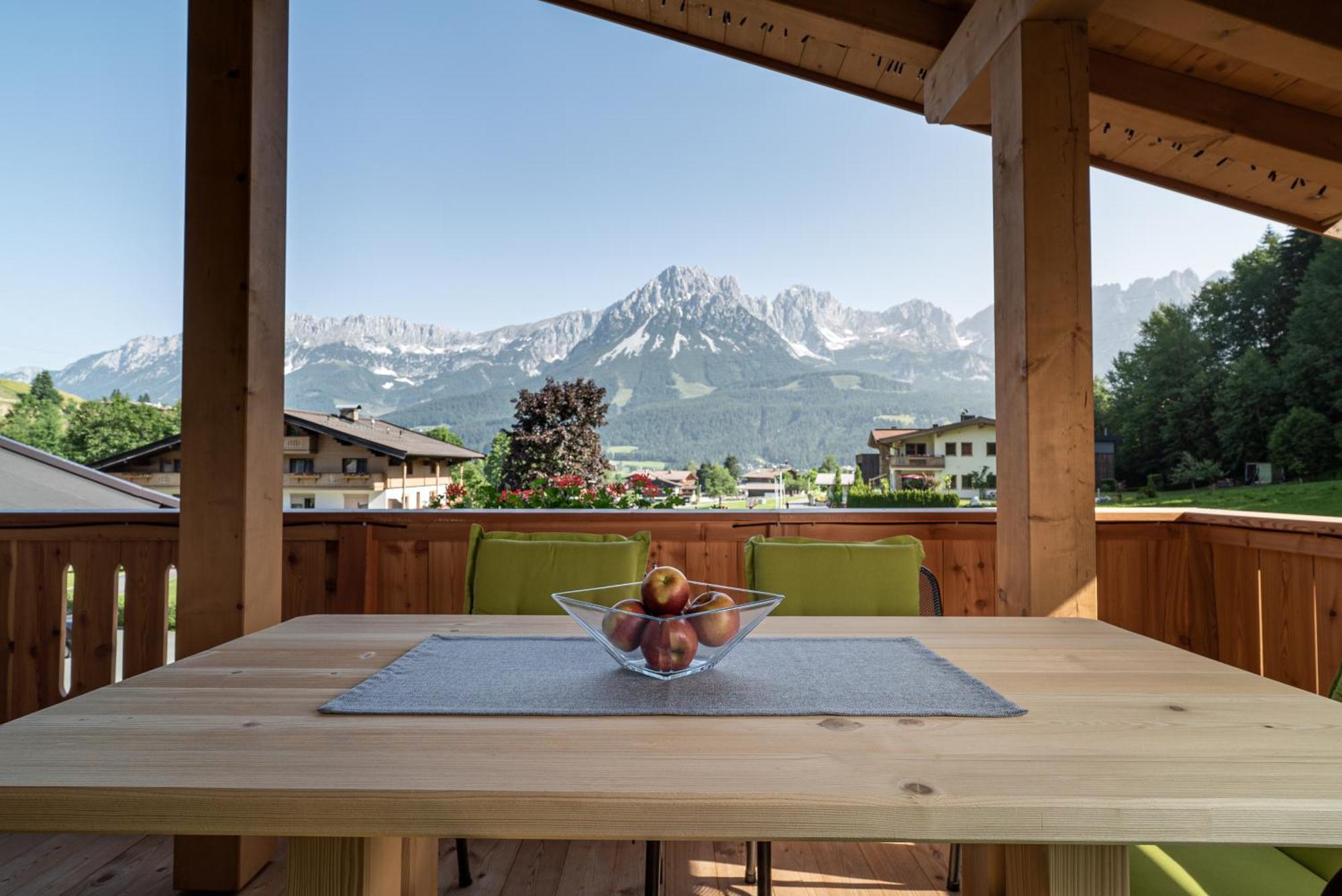 Ferienwohnung Haus Auermühle Ellmau Exterior foto